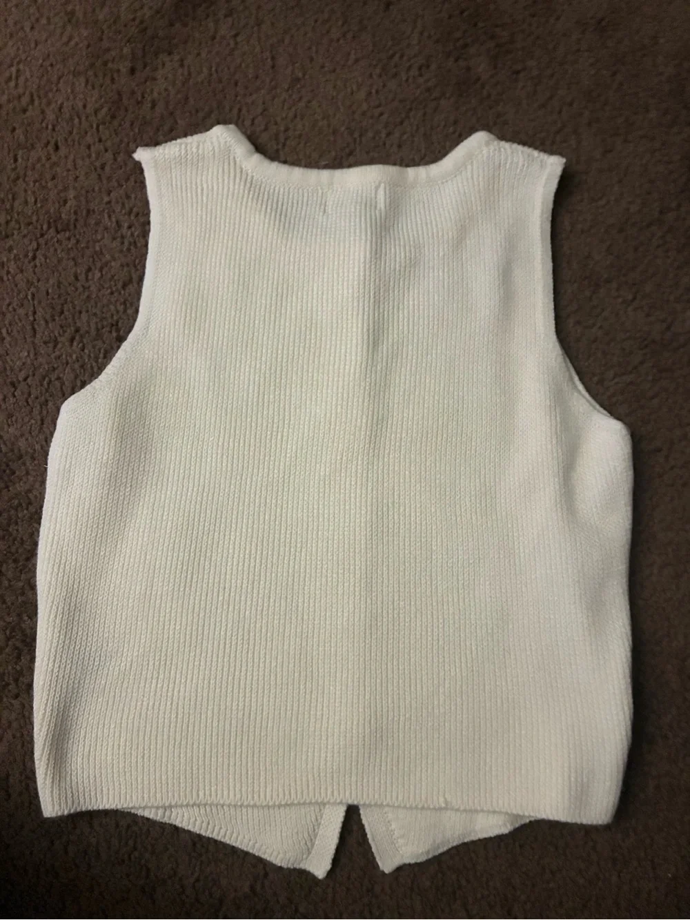 Song of Style Cream Button-Front Knit Cardigan - Picture 5 of 5
